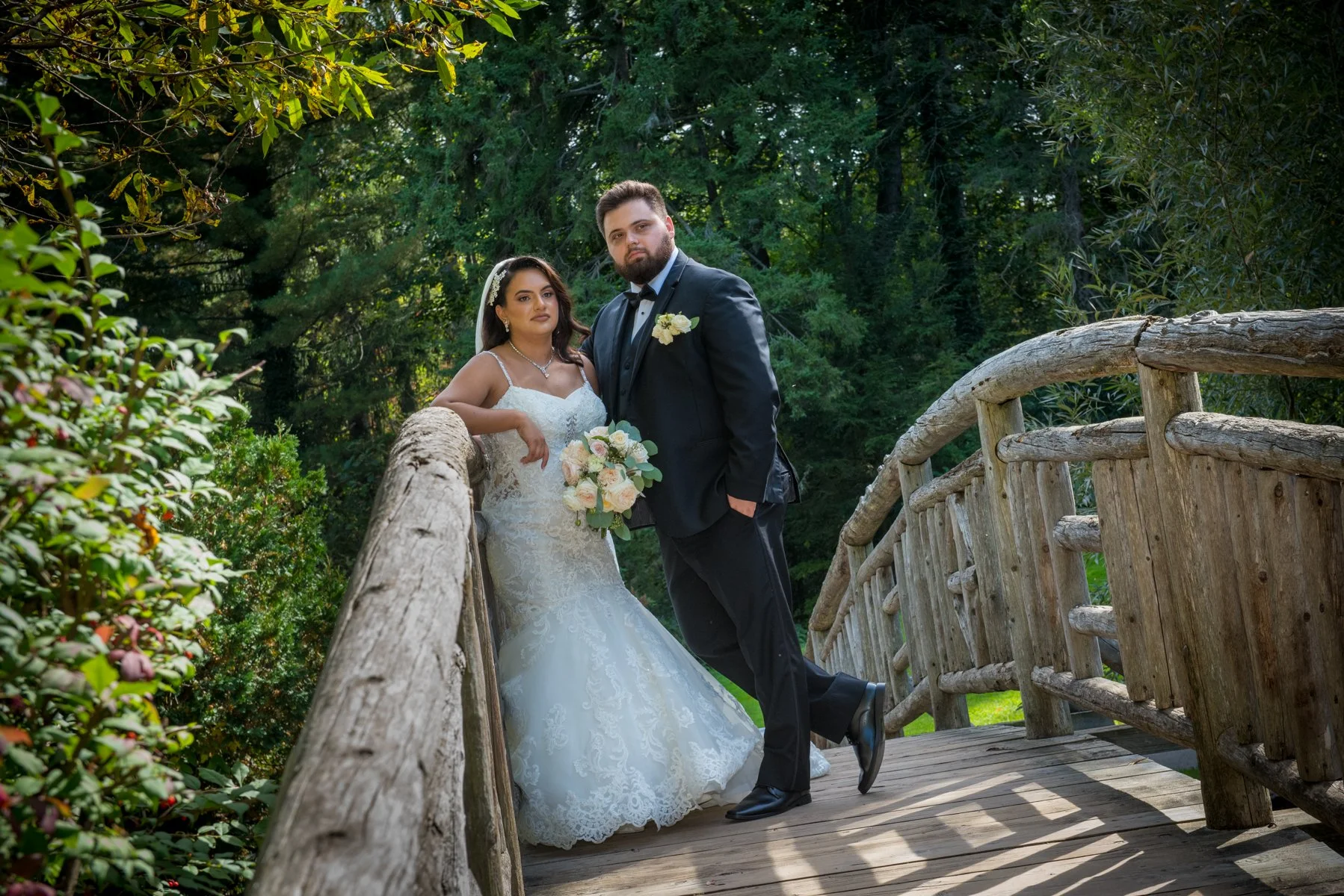 Scarborough wedding portrait Edwards Gardens