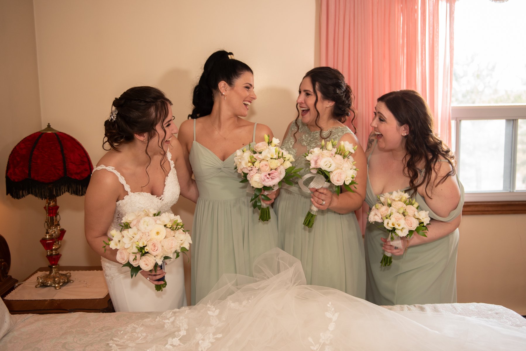 Mississauga Wedding bridal party shot