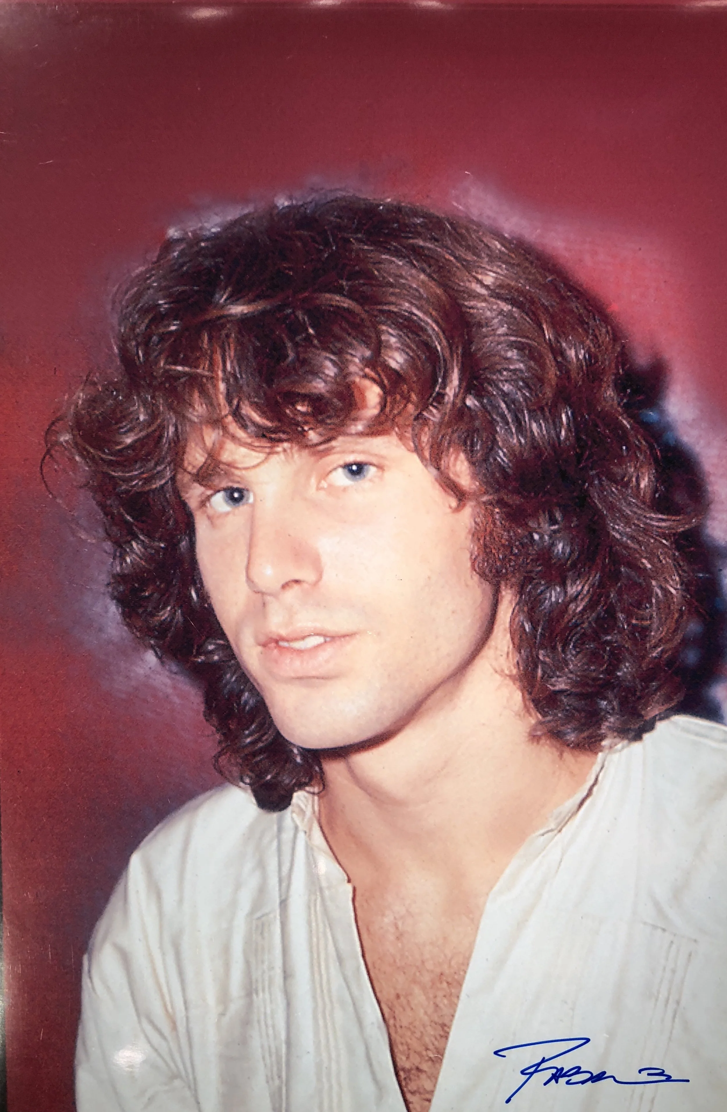 Jim Morrison. 1968 Los Angeles, backstage. Doors. 12_ x 18_. Glossy paper. Signed in blue bottom right.jpg