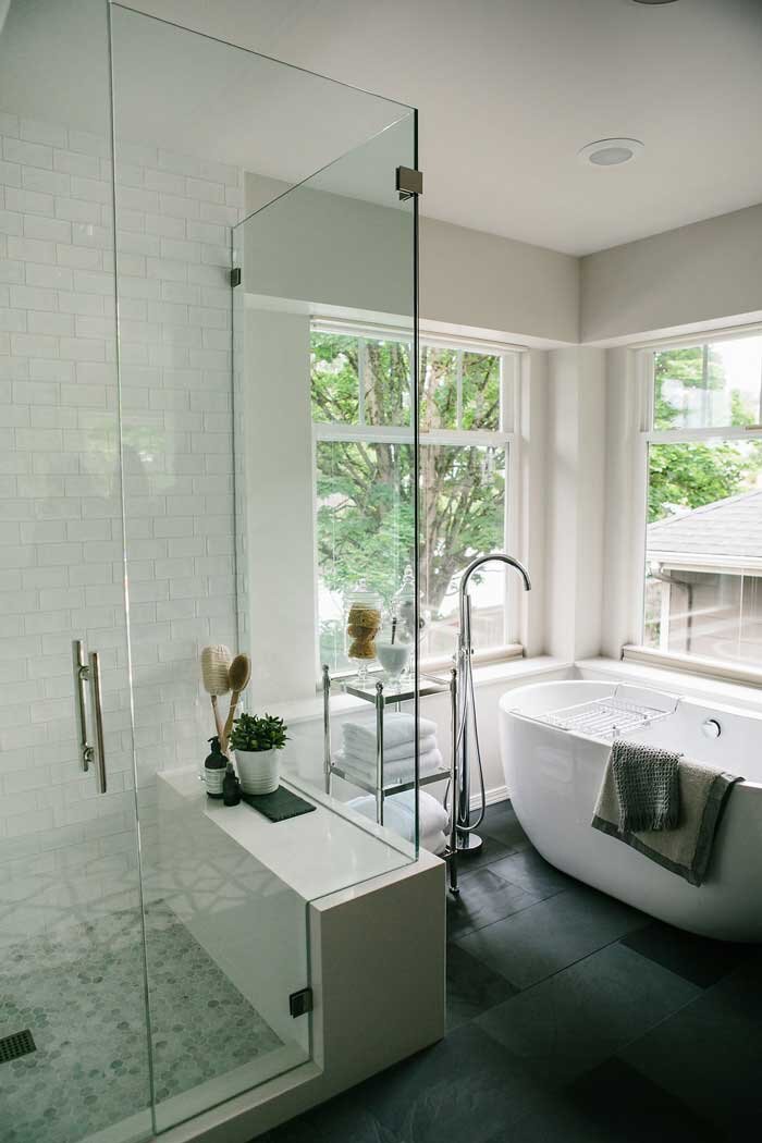 Master Bath Remodel, Bathroom Without Bathtub Design