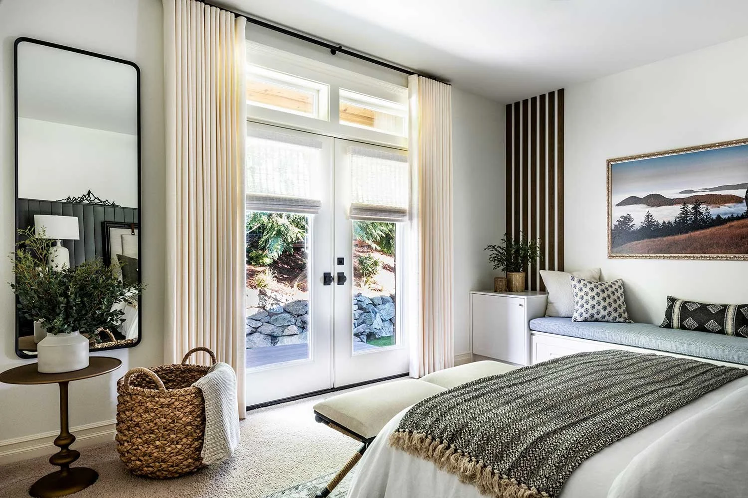 Bedroom wall interior sales design