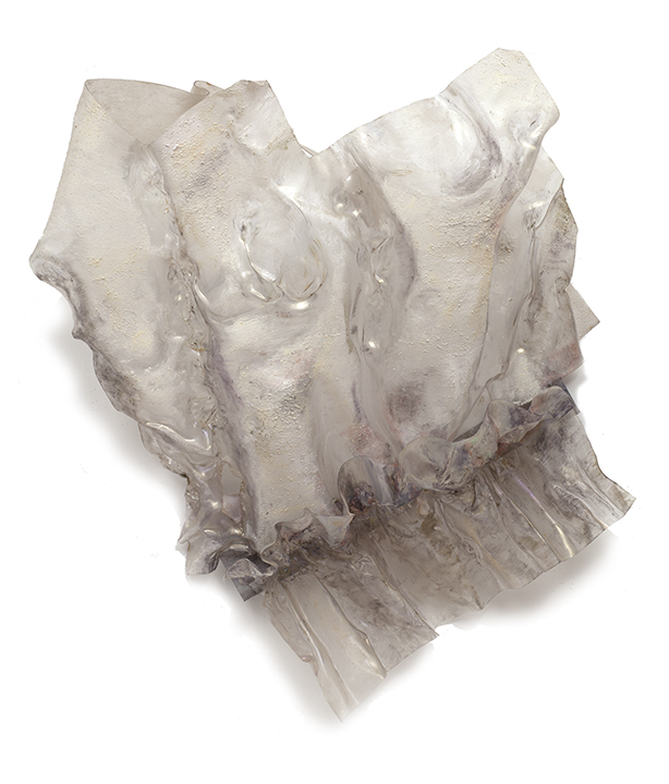 PAVLOVA, 1988, Acrylic on Lexan, 48" x 50" x 16"