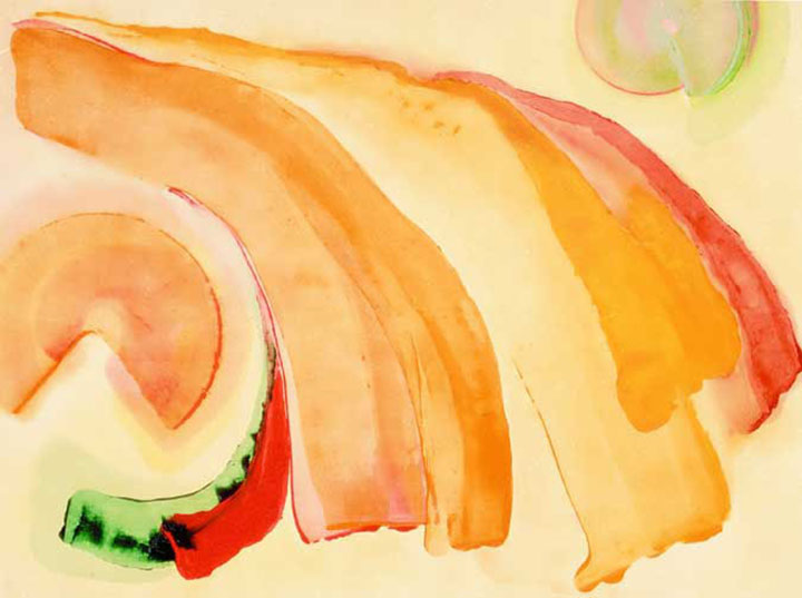 ViA PROVINCIALE, 1980, Acrylic on canvas, 59" x 79"