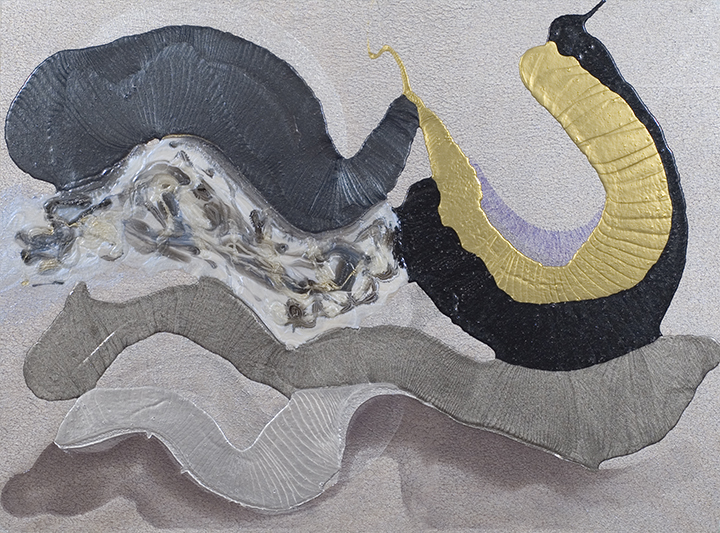 TEETER, 2007, Acrylic on canvas, 30" x 40"