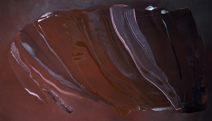 AZTEC MIST, 1982, A crylic on canvas, 52" x 91"