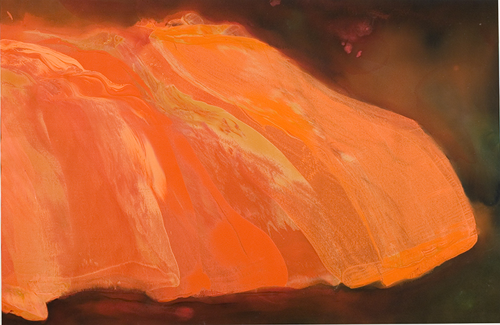  FIRE ON THE MOUNTAIN, 1982, A crylic on canvas, 59.5" x 89"5"
