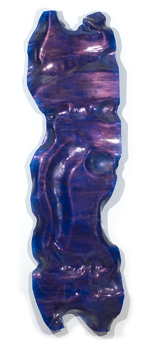 ILA, 1998, Acrylic on Lexan, 72' x 24" x 5"
