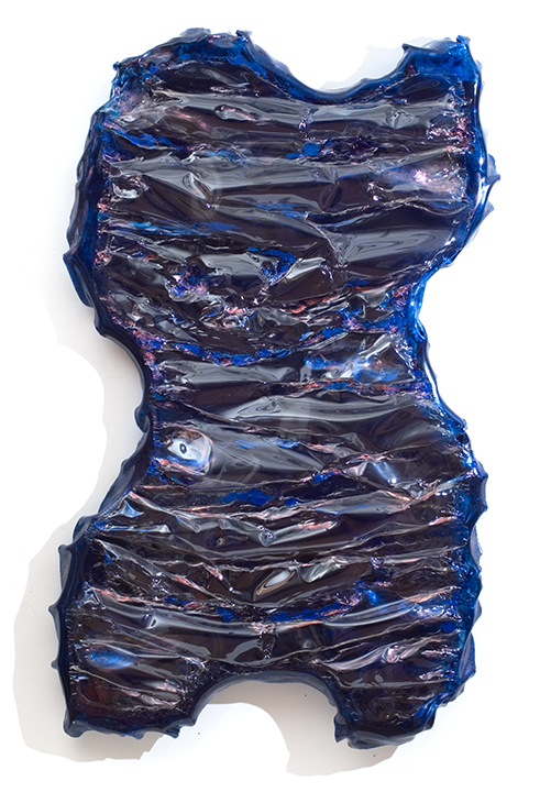 KALI'S PRESENCE, 1994, Acrylic on Lexan, 96" x 72" x 10"