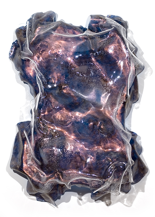 TERRA FIRMA, 2007, A crylic on Lexan, 36" x 26" x 7"