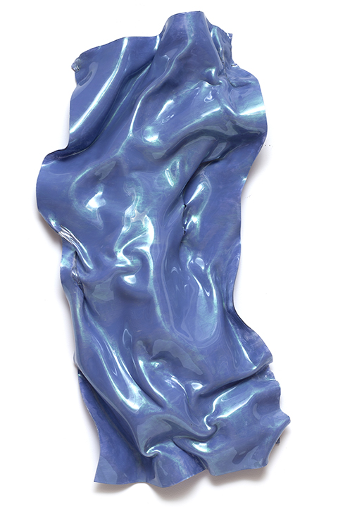 TOGA, 2012, Acrylic on Lexan, 48" X 18" X 5"