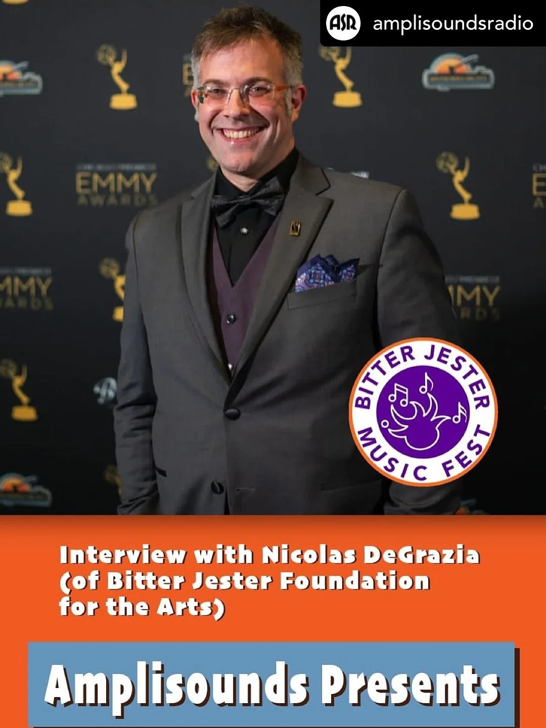 SATURDAY at 12 pm CT // Sunday at 1 pm CT 

This Labor Day weekend, tune in for a special preview of the Bitter Jester Music Festival&rsquo;s &ldquo;Best of&rdquo; showcase, featuring commentary from @nic_degrazia Nicolas DeGrazia in conversation wit