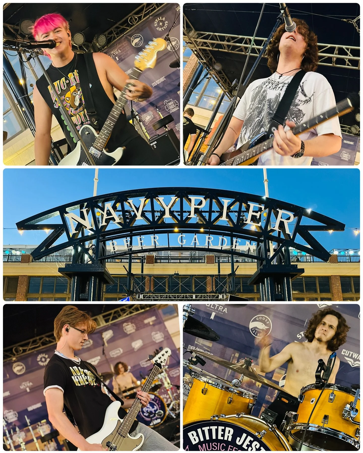 Last but certainly not least: our 2025 3rd Place Honorable Mention Winners, repping Minooka, IL&hellip; @exit122_band right here @navypierchicago closing out this year&rsquo;s &ldquo;Best Of&rdquo; Showcase on the @bestbeergarden stage!

#bitterjeste