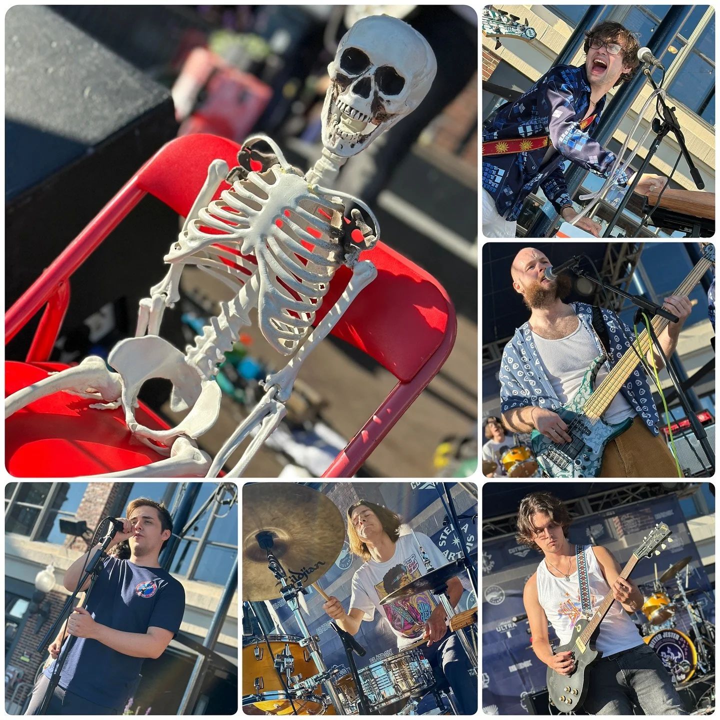 In their Bitter Jester Swan song, @fightinbobband takes the @navypierchicago stage for one final official BJMF hurrah! Bones was in true form (as was the rest of the band)!

@bestbeergarden 

#bitterjestermusicfestival #navypier #labordaymusic #liveo