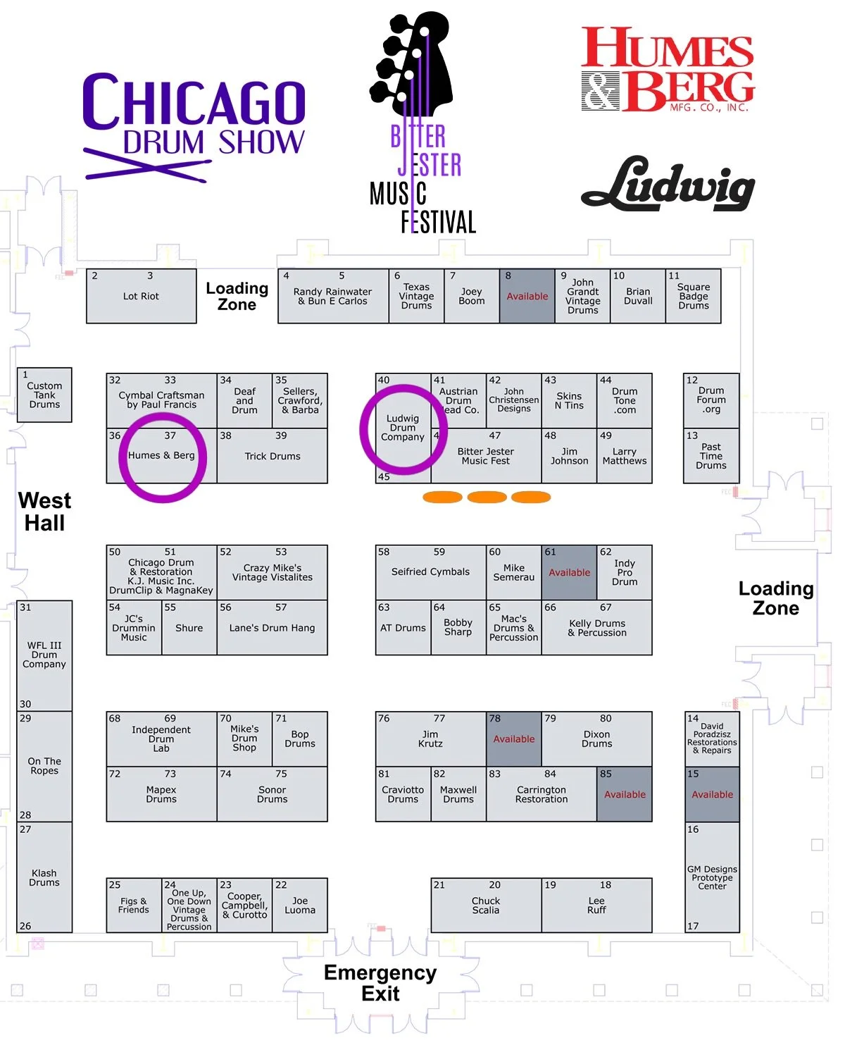 ATTN: DRUMMERS! Come out to the Chicago Drum Show this weekend! We&rsquo;ll be at booths 46 &amp; 47! Be sure to also visit Humes &amp; Berg and Ludwig, two of our awesome sponsors (and our next-door neighbors on the tradeshow floor)!

The Chicago Dr