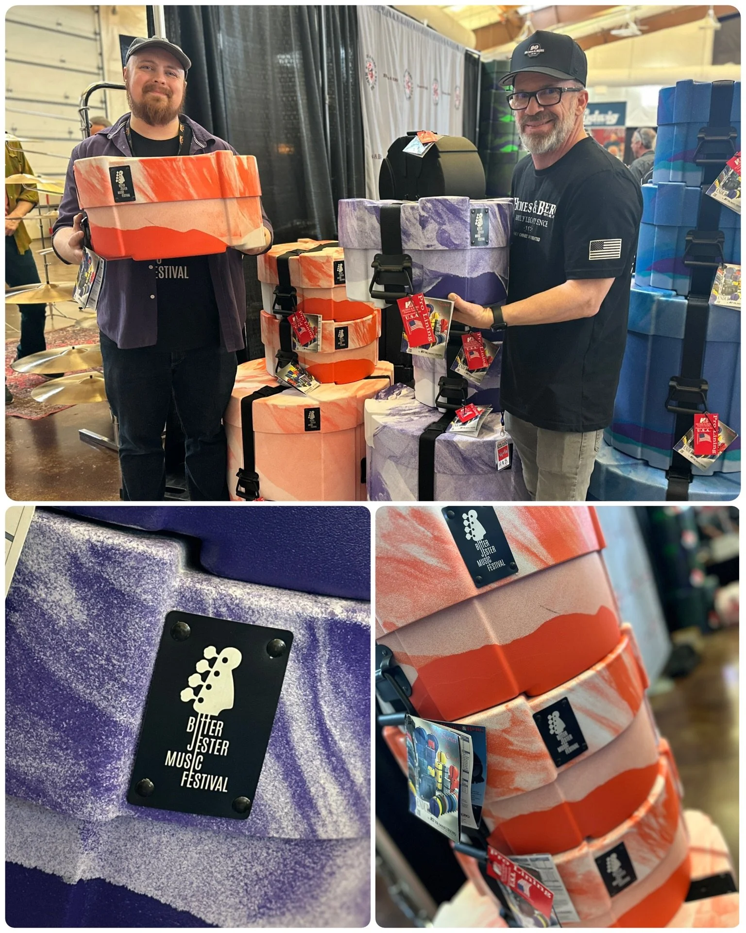 Chicago Drum Show 2026 Recap! Had an awesome crew both days, got to hang with three of our awesome sponsors, and met so many new faces and fans! Thanks @chicagodrumshow for having us and we can wait to be back again next year!

01: Our awesome cases 