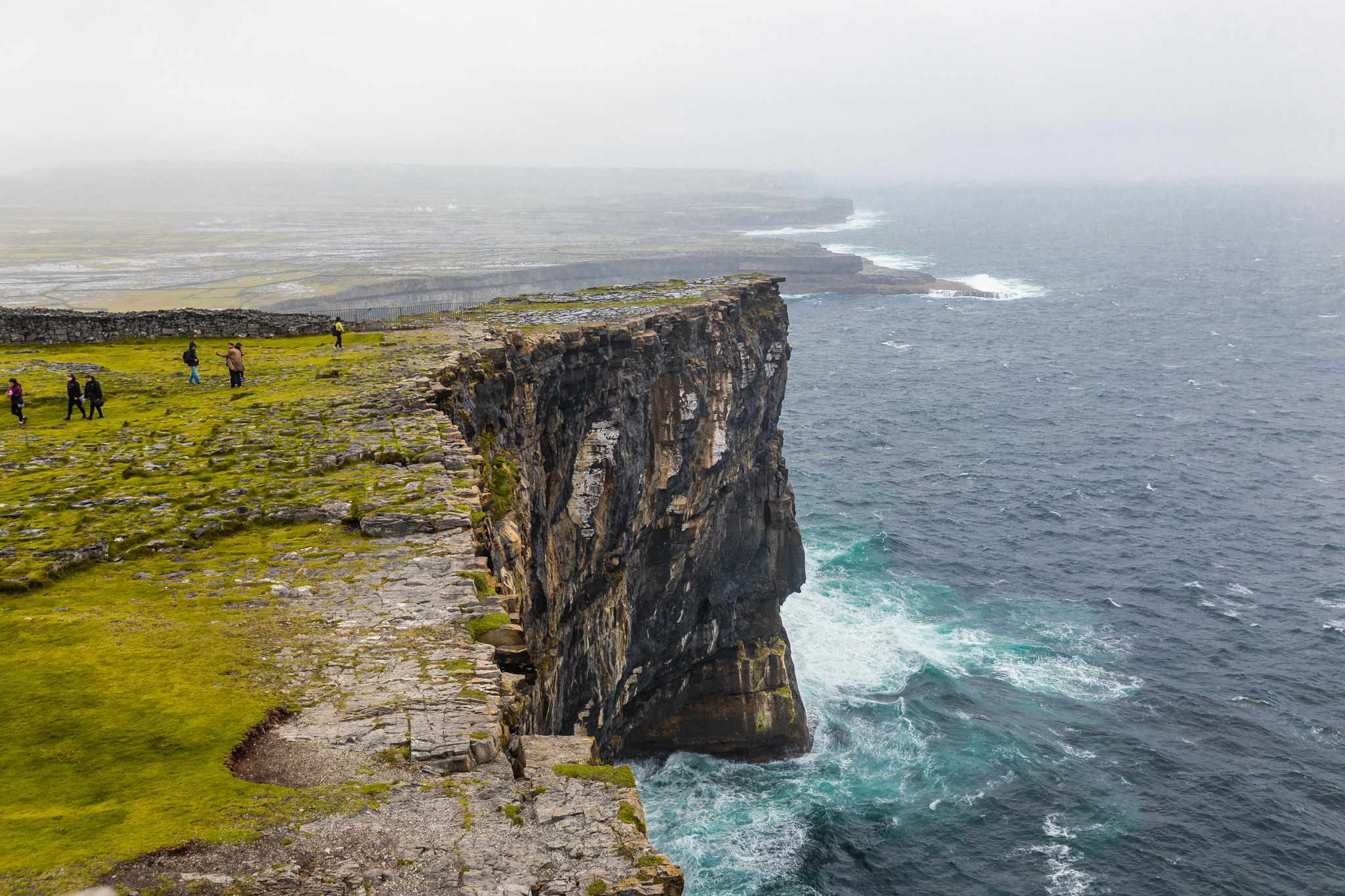 The view from Dun Aonghasa