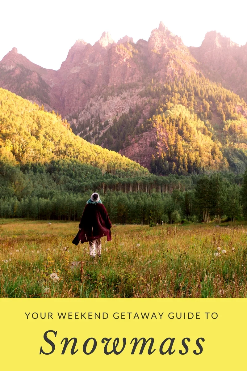 Your Weekend Getaway Guide to Summer In Snowmass, Colorado // #readysetjetset #snowmass #aspen #colorado #travel www.readysetjetset.net