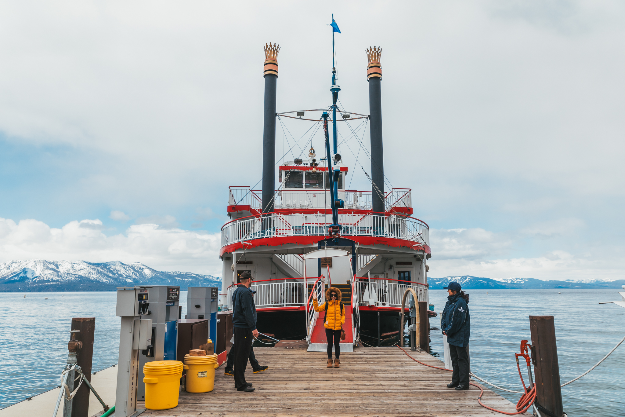 Scenic cruising on Lake Tahoe aboard the M.S. Dixie II // A Quick Guide to North Lake Tahoe &amp; Reno