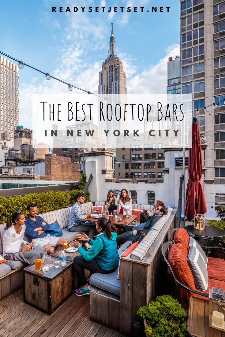 14 NYC Rooftop Bars With a Skyline View // www.readysetjetset.net #readysetjetset #nyc #newyork #rooftopbars #blogpost // NYC has so many good options for rooftop bars, but which ones are the best? Here are my picks for the 14 best rooftop bars with…