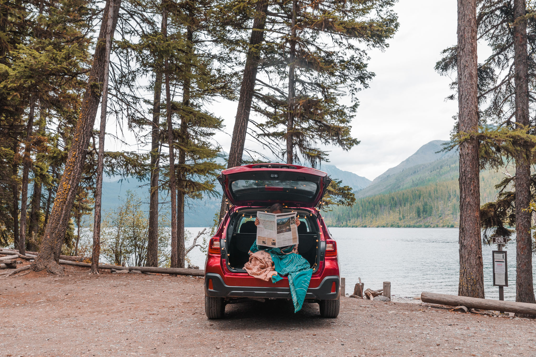 Roadtrip in Glacier National Park Montana