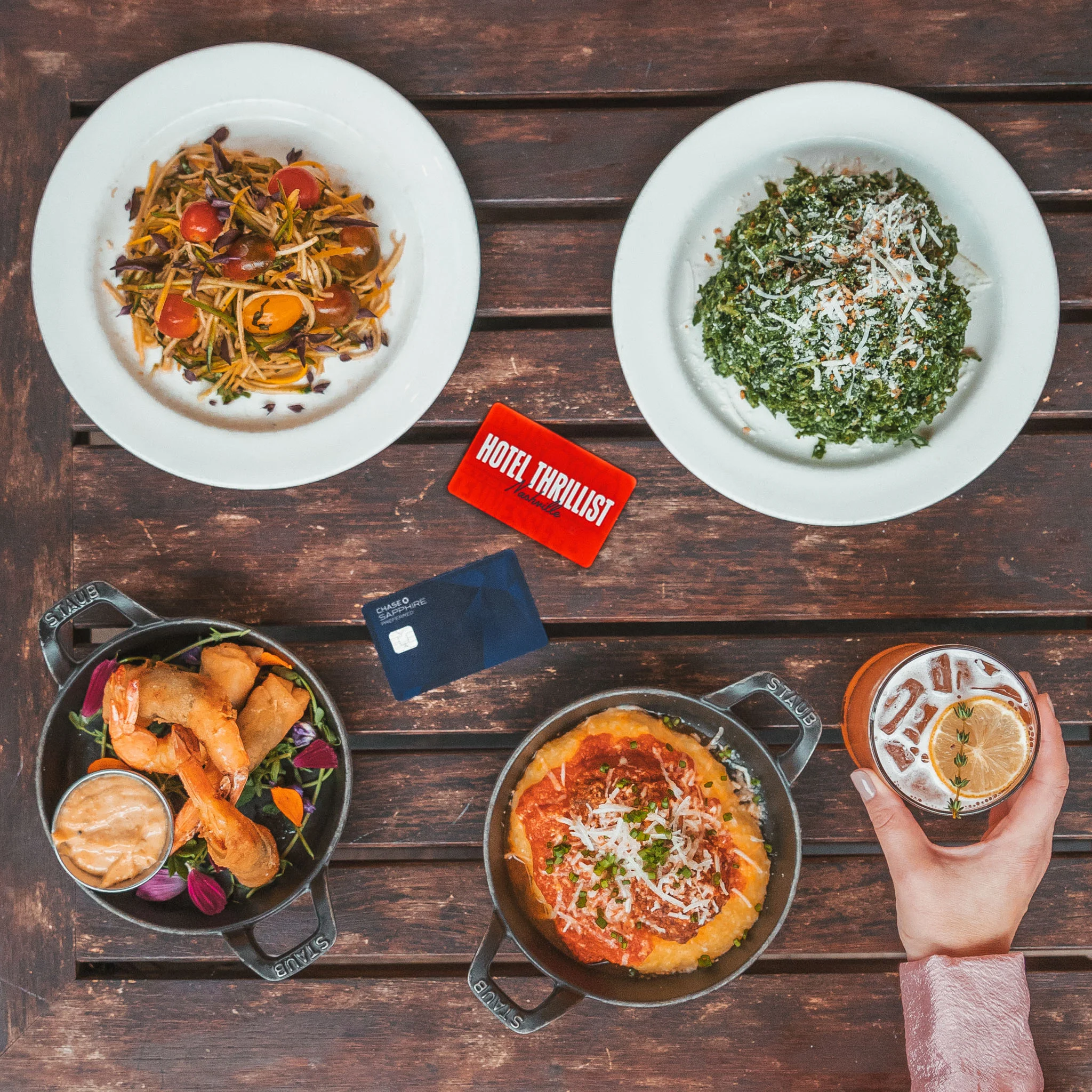 Chase Sapphire Dinner at Adele's in Nashville // A Weekend at Hotel Thrillist #readysetjetset