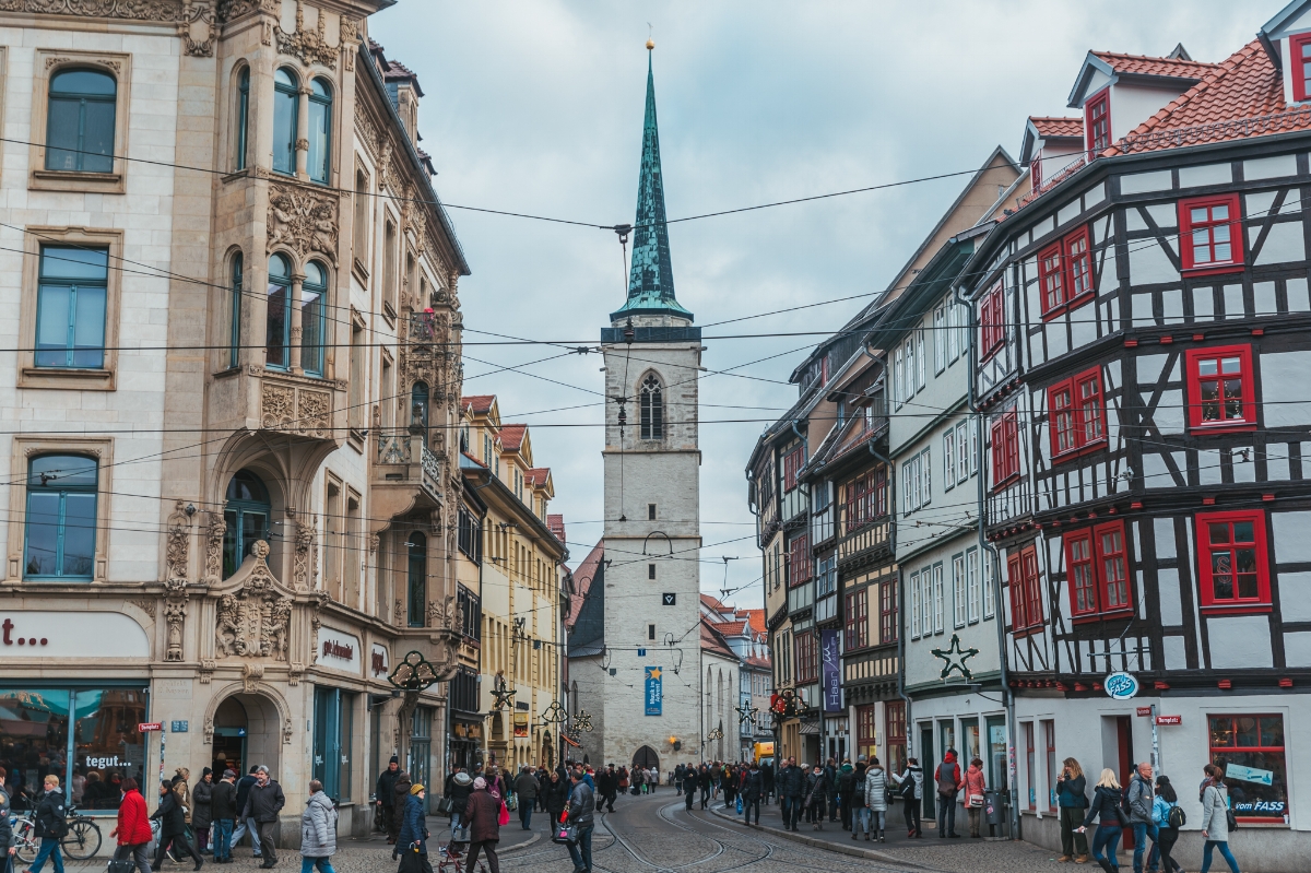 Erfurt in winter