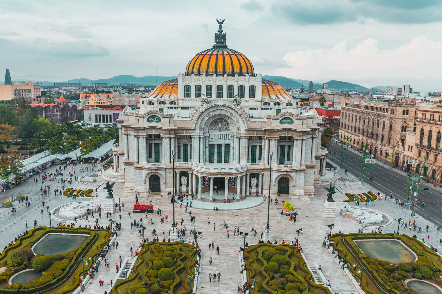 Bellas Artes // The Most Instagrammable Spots in Mexico City #readysetjetset