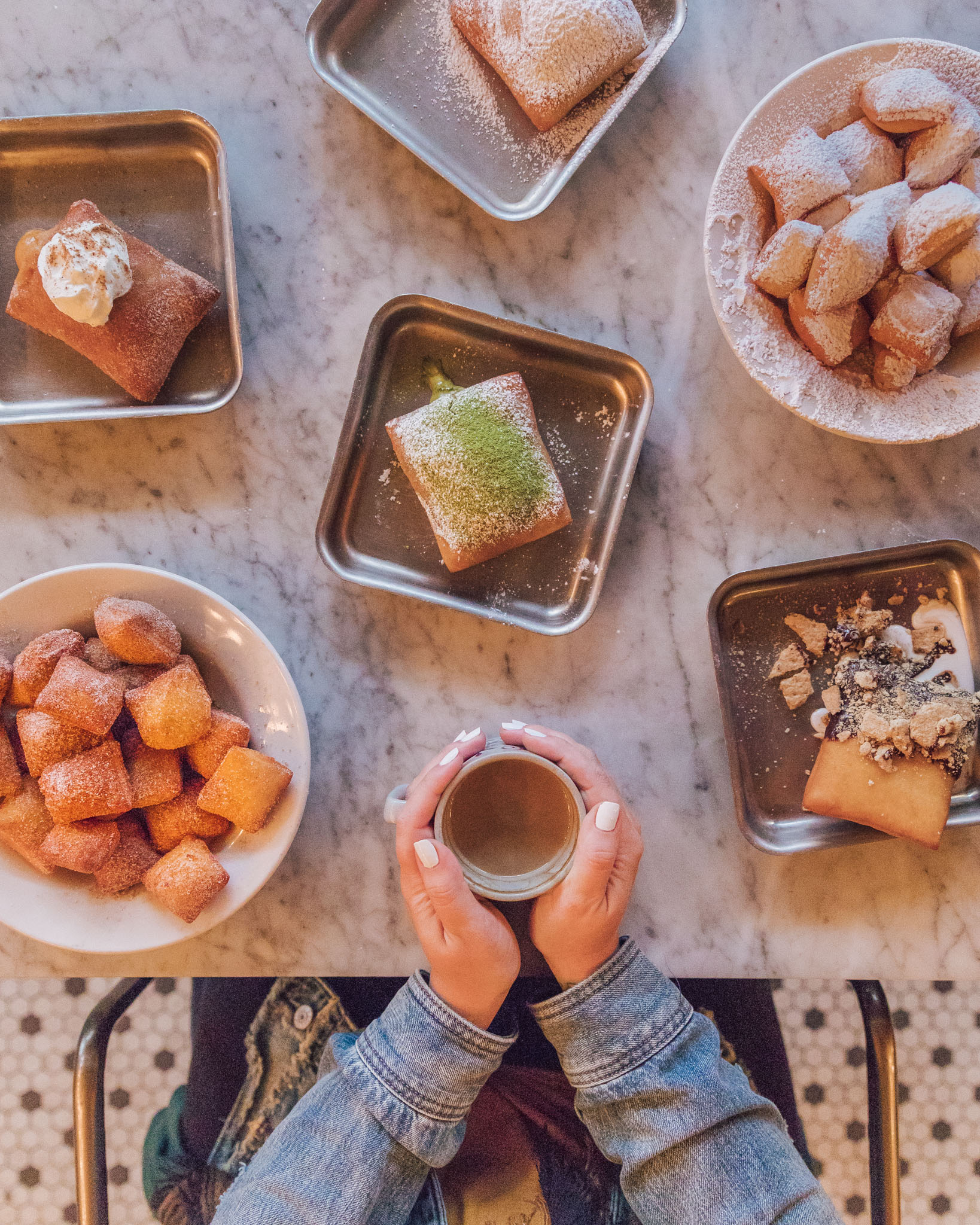 Beignets at The Vintage NOLA // The Most Instagrammable Spots in New Orleans // #readysetjetset www.readysetjetset.net