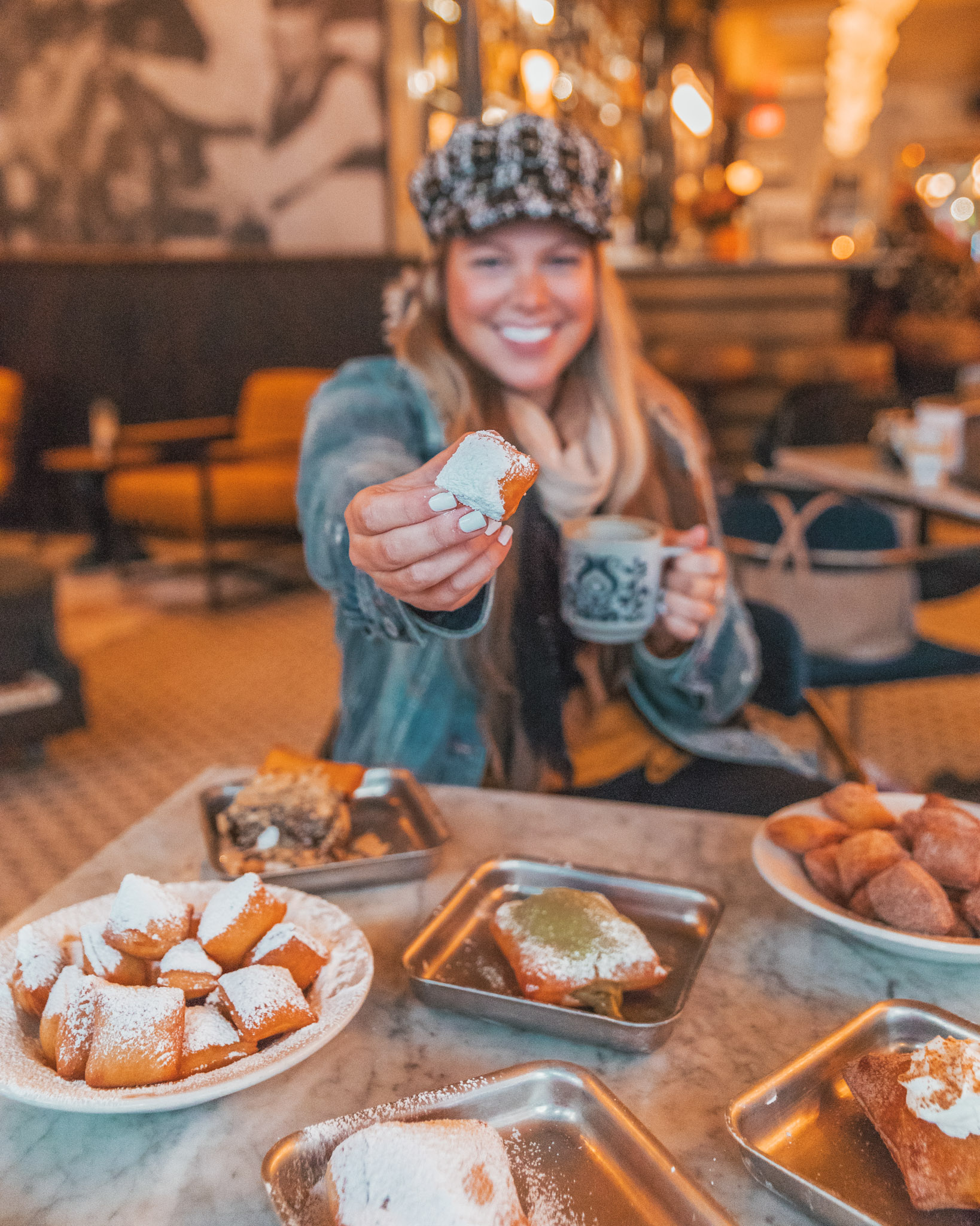 Beignets at The Vintage NOLA // The Most Instagrammable Spots in New Orleans // #readysetjetset www.readysetjetset.net