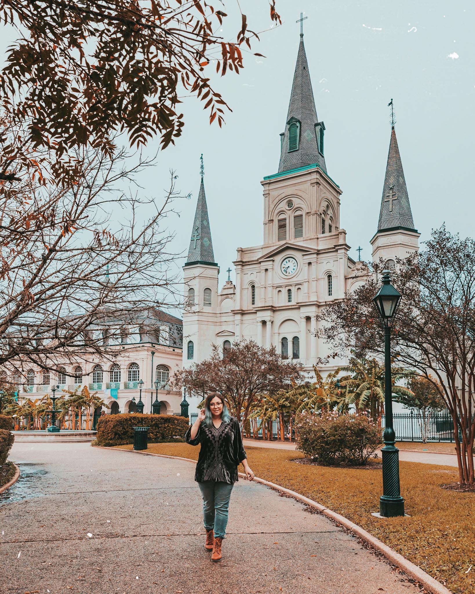 St. Louis Cathedral and Jackson Square // The Most Instagrammable Spots in New Orleans // #readysetjetset www.readysetjetset.net