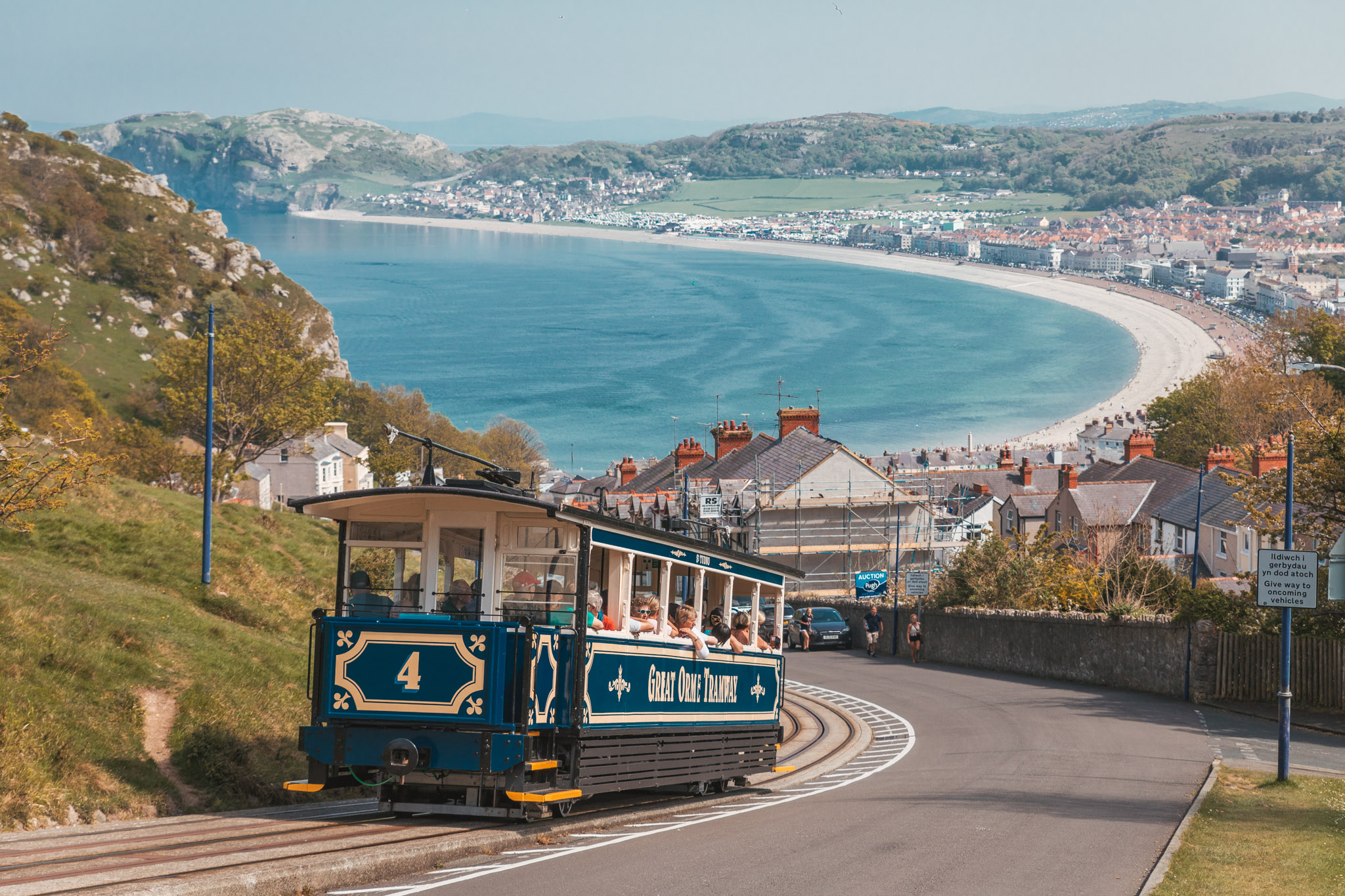 Llandudno Great Orme Tramway // The Most Beautiful Places to Visit in Wales // #readysetjetset #wales #uk #welsh #travel #photospots #blogpost