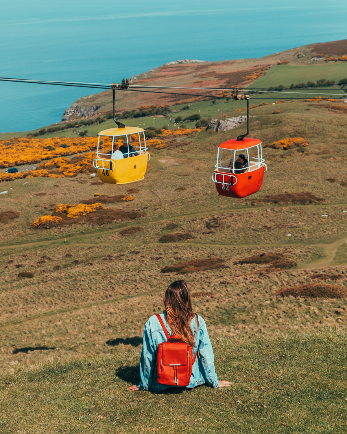 Llandudno Cable Cars // The Most Beautiful Places to Visit in Wales // #readysetjetset #wales #uk #welsh #travel #photospots #blogpost