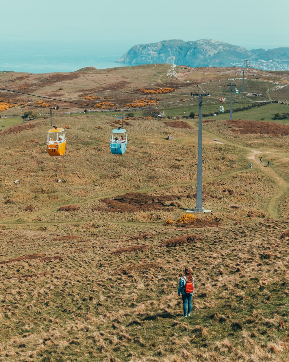 Llandudno Cable Cars // The Most Beautiful Places to Visit in Wales // #readysetjetset #wales #uk #welsh #travel #photospots #blogpost