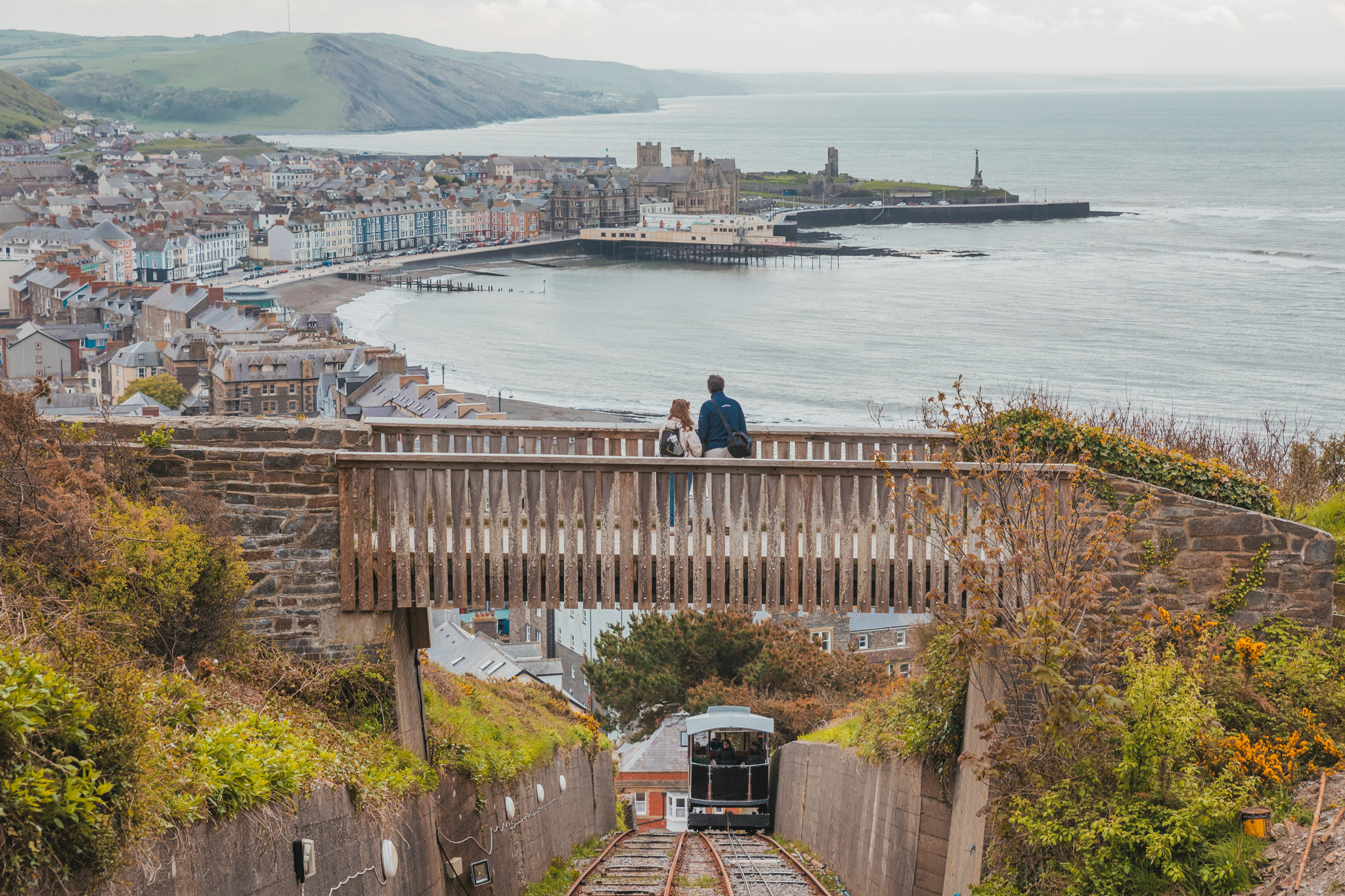 Aberystwyth Cliff Railway // The Most Beautiful Places to Visit in Wales // #readysetjetset #wales #uk #welsh #travel #photospots #blogpost