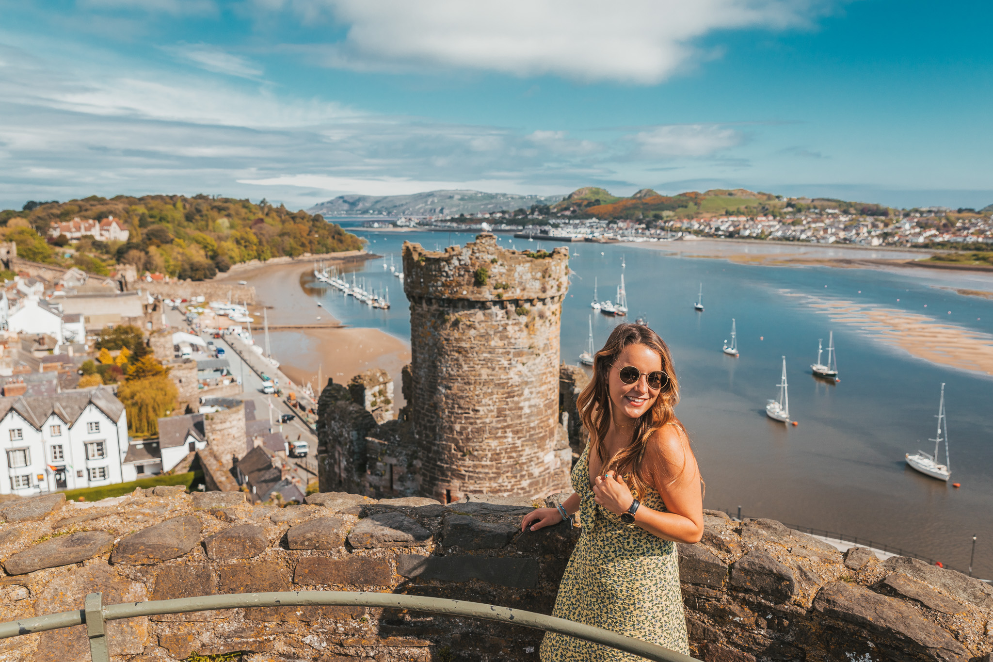 Conwy Castle // The Most Beautiful Places to Visit in Wales // #readysetjetset #wales #uk #welsh #travel #photospots #blogpost