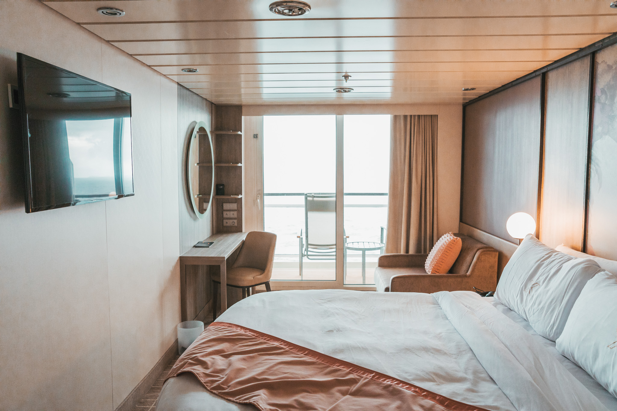 Veranda stateroom with a balcony // Cruise Review: Everything You Need To Know About The Celebrity Summit