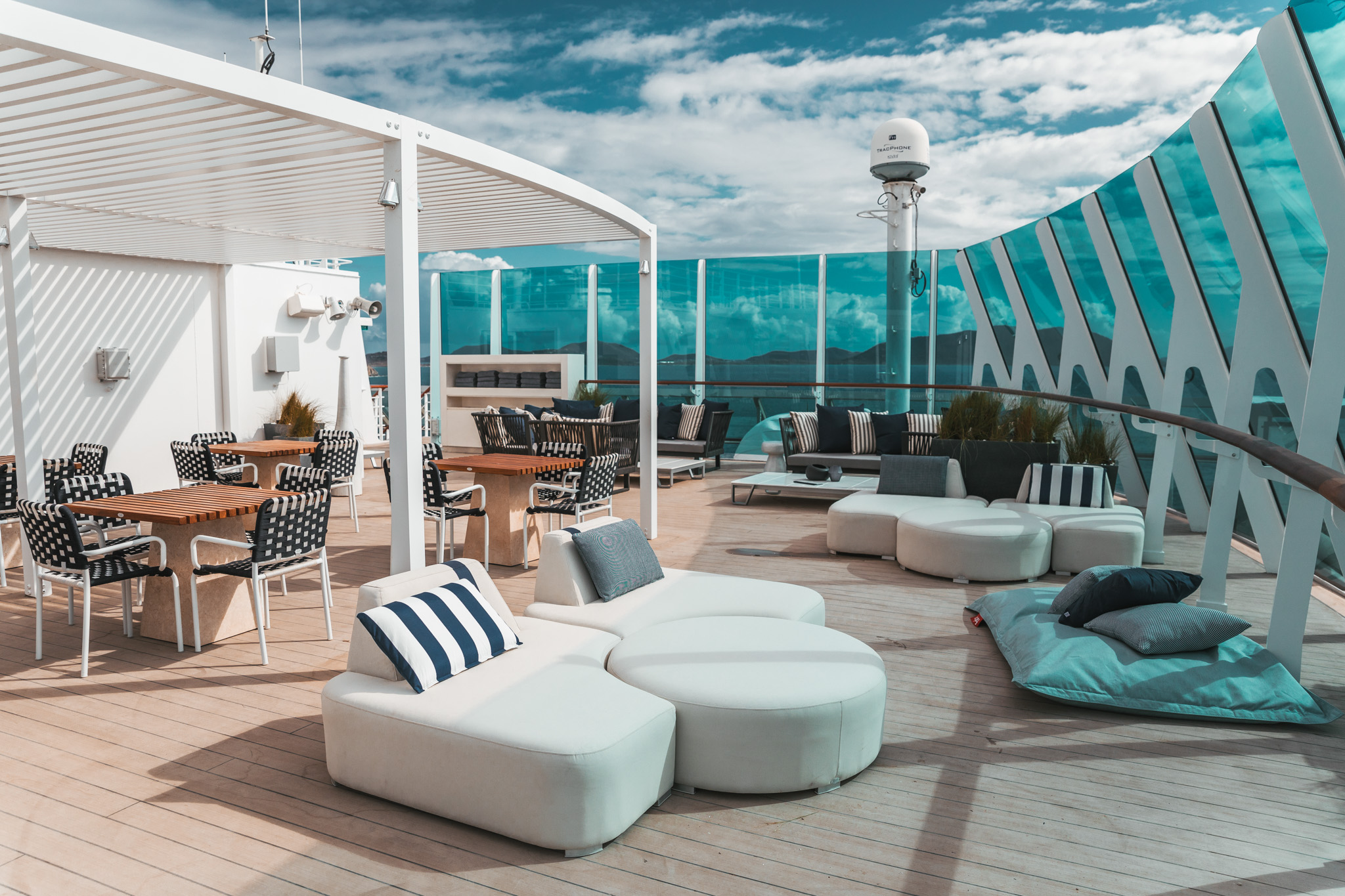 The Retreat Sundeck for suite-level passengers // Cruise Review: Everything You Need To Know About The Celebrity Summit
