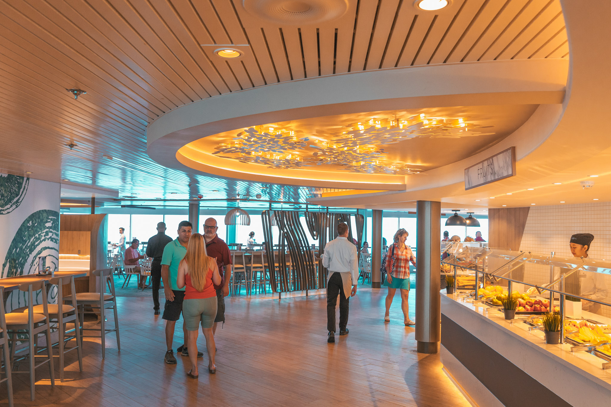 Oceanview Cafe // Cruise Review: Everything You Need To Know About The Celebrity Summit