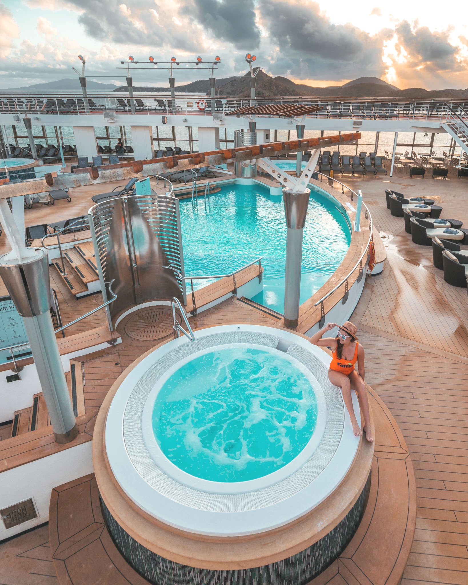 Hot tubs // Cruise Review: Everything You Need To Know About The Celebrity Summit