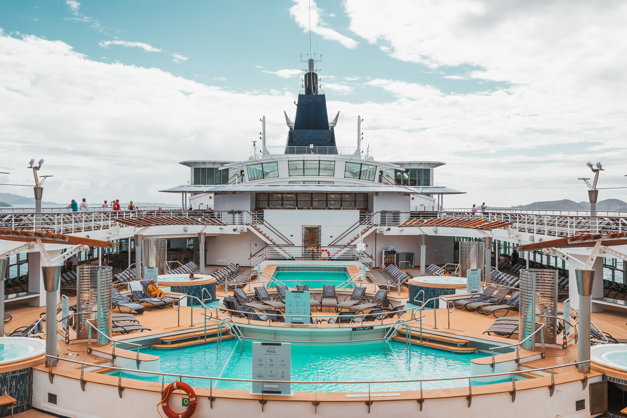 Main pools on deck 10 // Cruise Review: Everything You Need To Know About The Celebrity Summit
