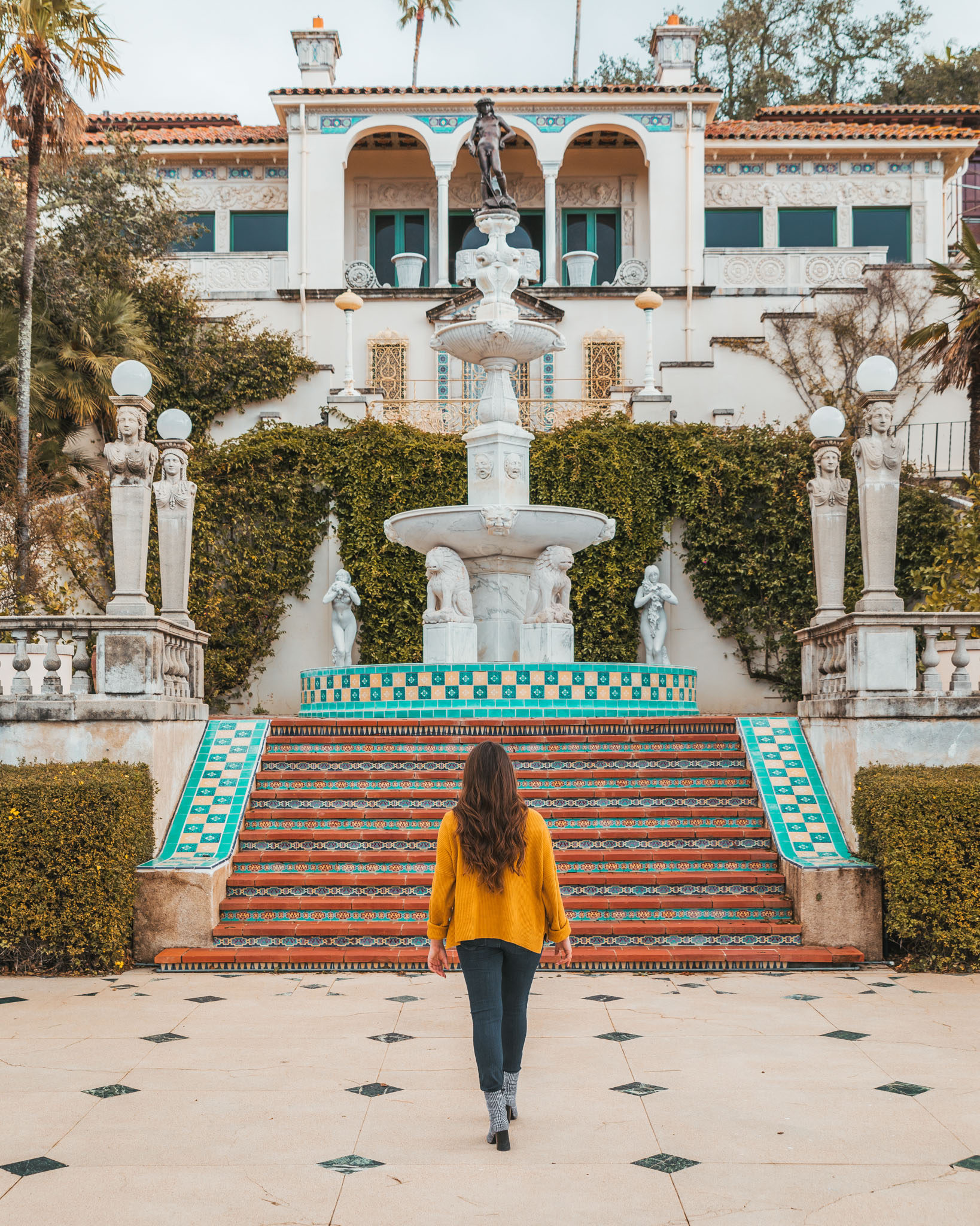 Casa del Sol at Hearst Castle ~ The Most Instagrammable Spots in SLO CAL County ~ #readysetjetset #slocal #california #blogpost #travel #sanluisobispo