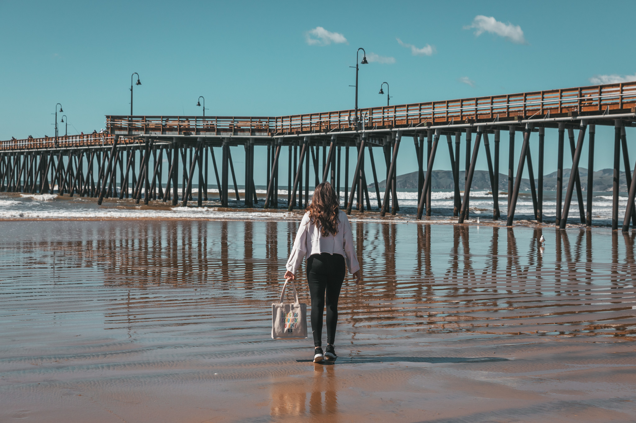 Pismo Beach pier ~ The Most Instagrammable Spots in SLO CAL County ~ #readysetjetset #slocal #california #blogpost #travel #sanluisobispo