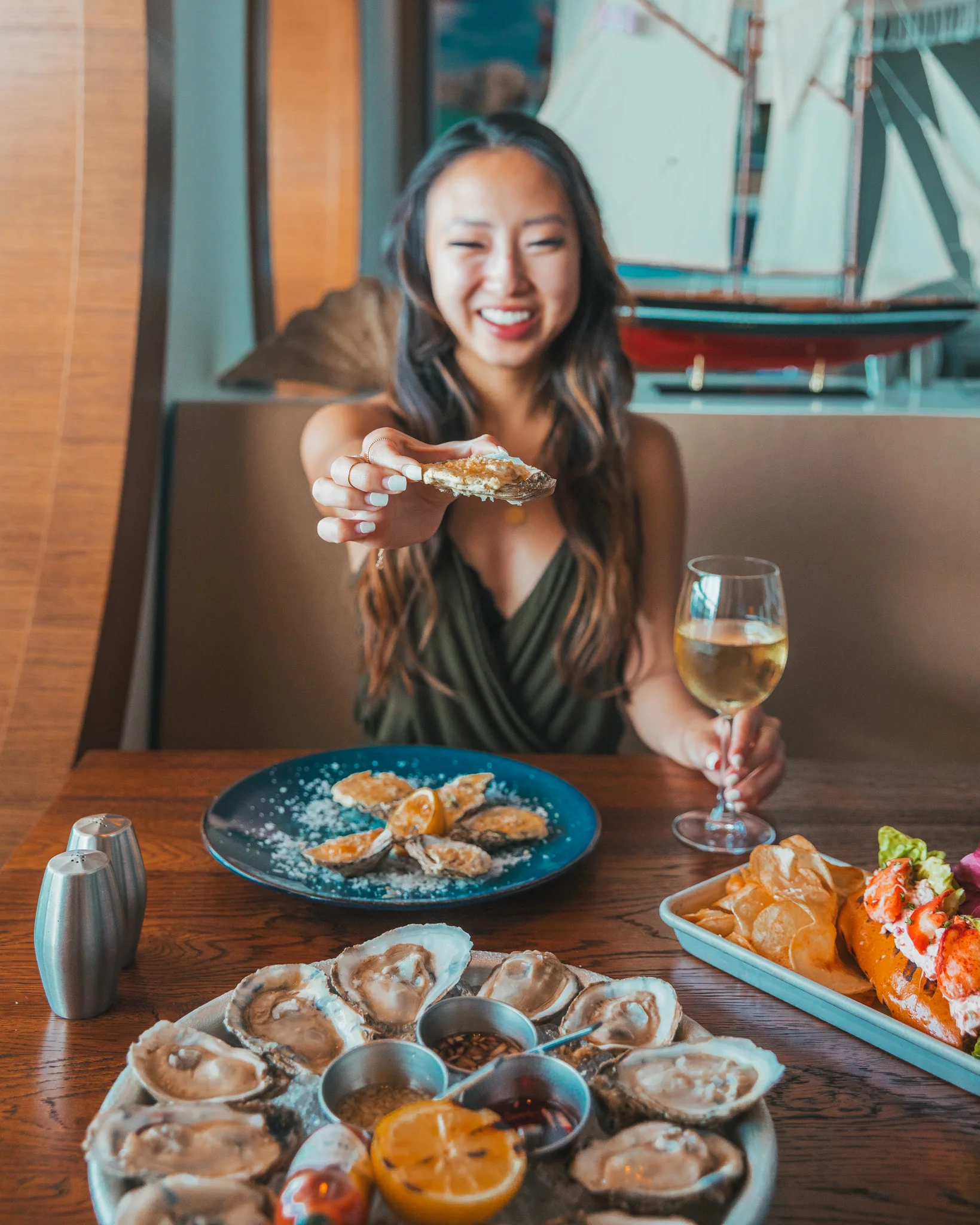 Hooked Seafood restaurant ~ Cruise Review: Royal Caribbean Navigator of the Seas
