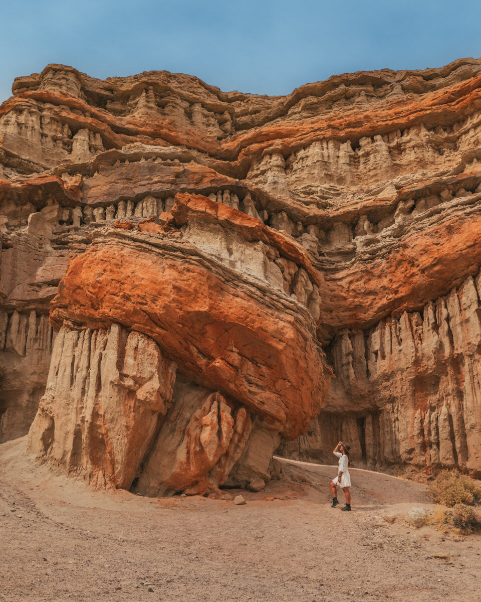 Turk's Turban, Red Rock Canyon State Park // Ultimate Death Valley Road Trip: A 5-Day Itinerary from LA // #readysetjetset #deathvalley #nationalpark #adventure #blogpost #travel #guide #roadtrip #california #USA