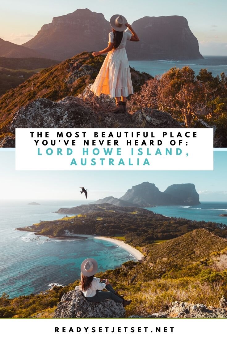 The Most Beautiful Place You've Never Heard Of: Lord Howe Island, Australia | New South Wales | Beach Destinations | Paradise | #blogpost #travelguide #travel #australia #lordhoweisland