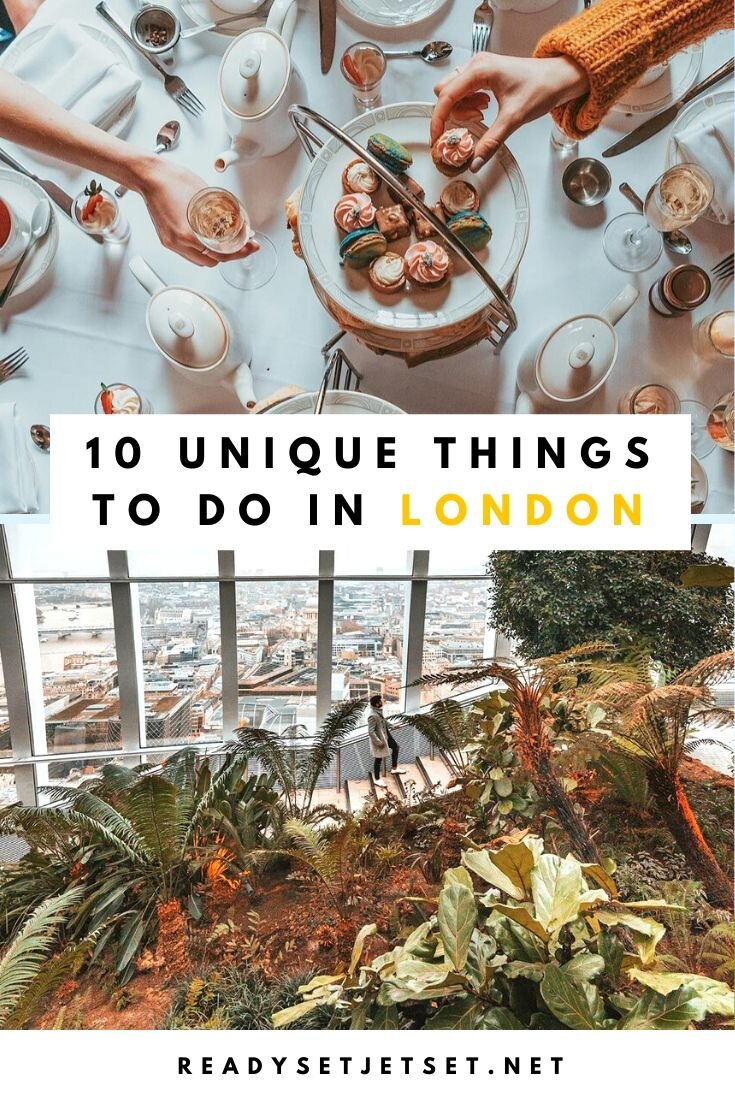 10 Unique Things to Do In London | London Sky Garden | Secret Cinema | God's Own Junkyard | London Afternoon Teas | Weird Things to Do in London | Unusual Things to Do in London #london #uk #travel