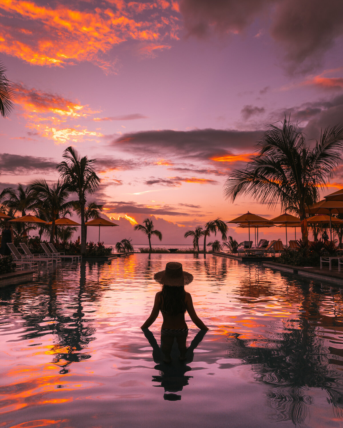 Four Seasons Resort Nevis sunrise from above | Caribbean Travel | Luxury Hotels | West Indies | #beaches #paradise #island