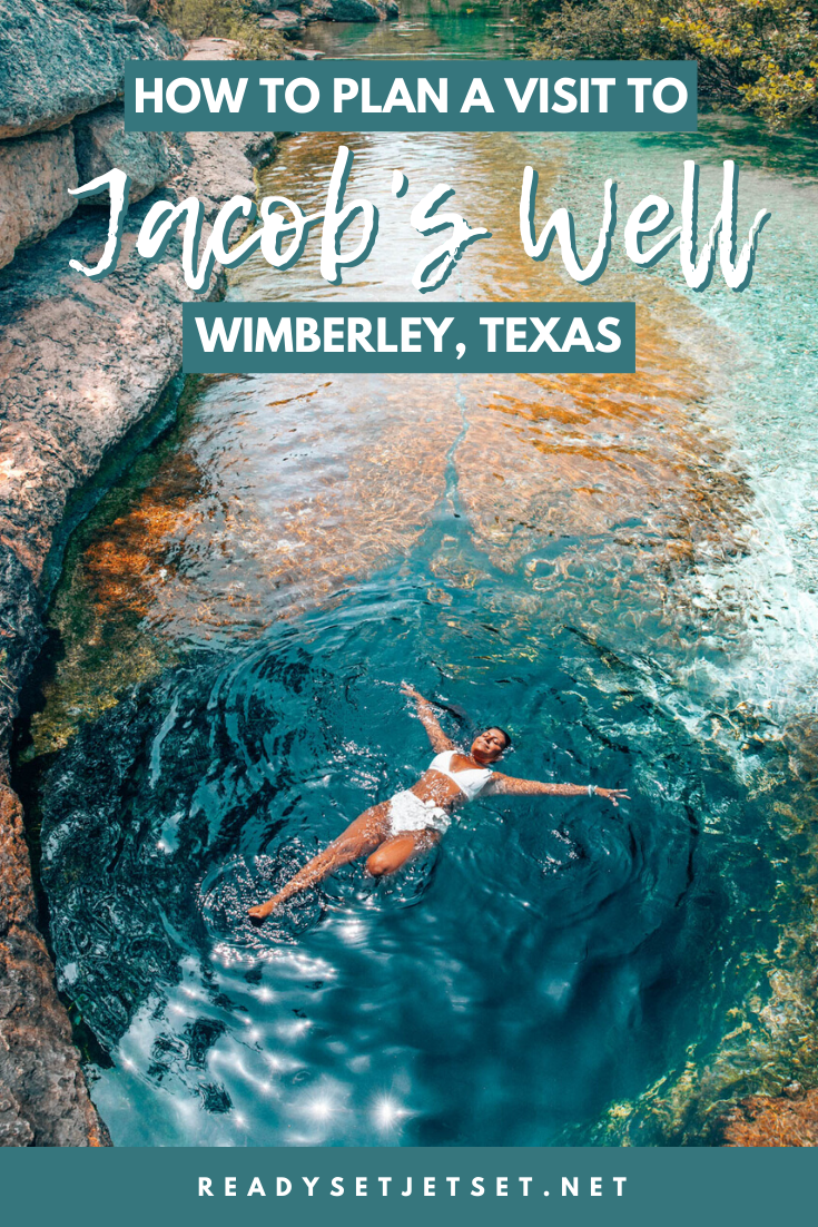 How To Visit Jacob's Well Natural Area in Wimberley, Texas // One of the best swimming holes in the Central Texas Hill Country!