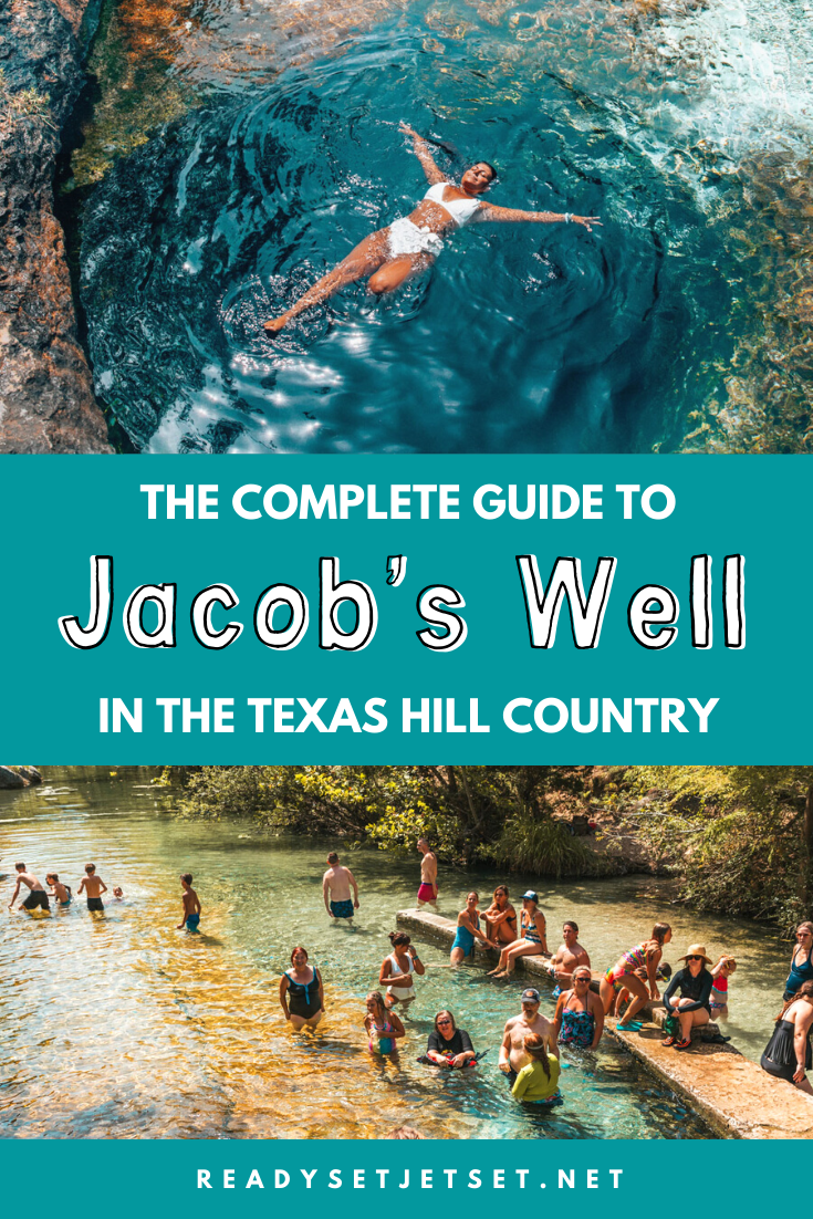 The Complete Guide to Visiting Jacob's Well Swimming Hole Near Austin, Texas // One of the best swimming spots in the Central Texas Hill Country!