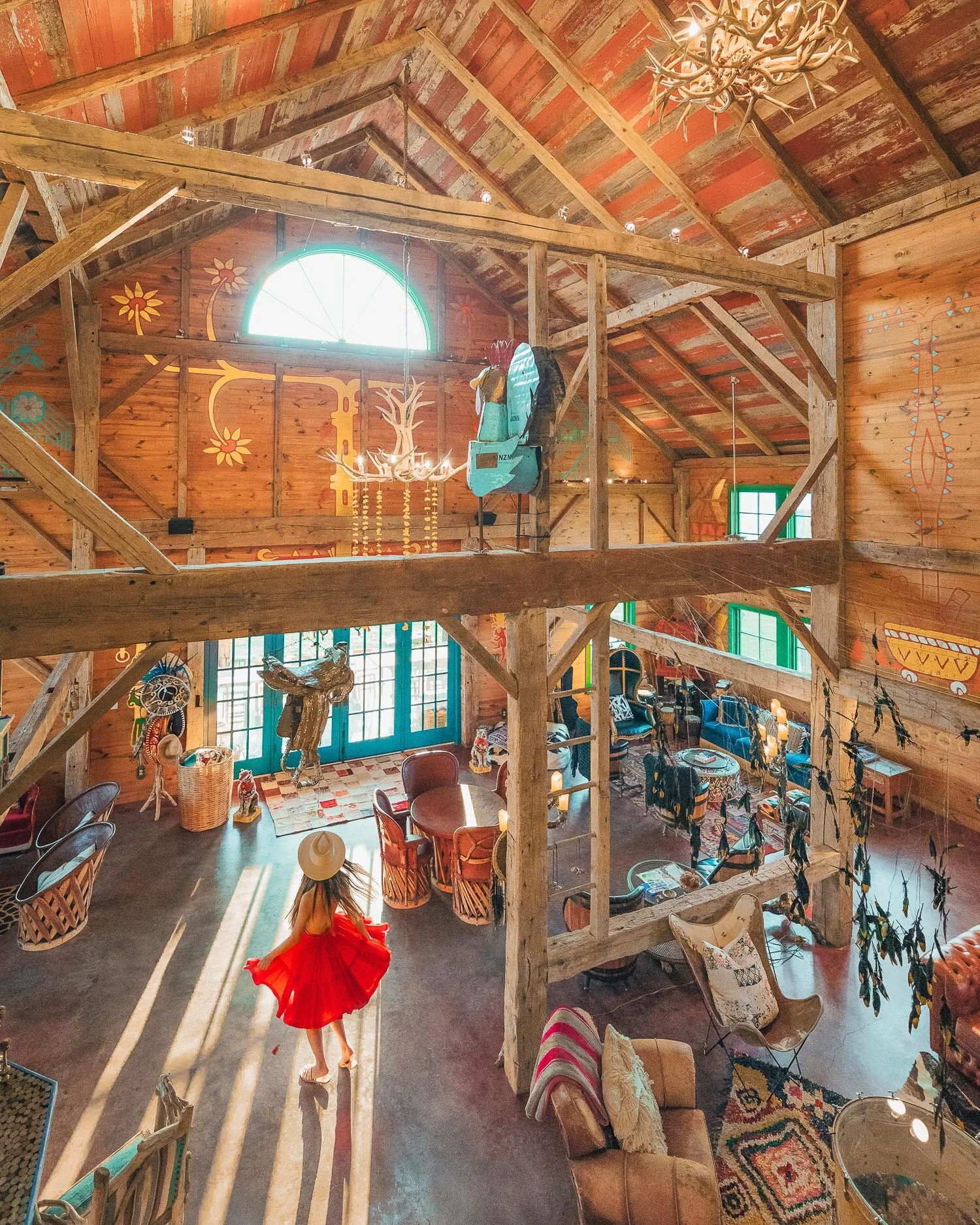 Rancho Pillow glamping at The Barn // The Best Day Trips from Austin, Texas #atx #travel #texas #roadtrip